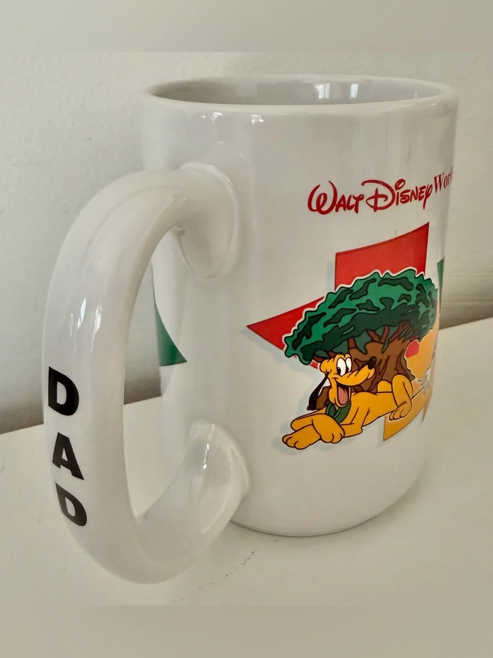 VINTAGE DISNEY WDW Mickey Mouse Parks Dad Mug